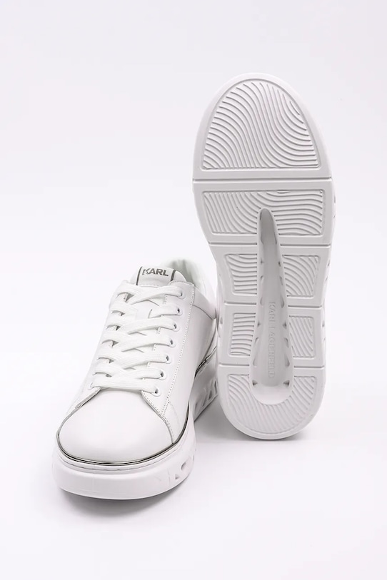 Кожени маратонки Karl Lagerfeld KAPRI KITE RSG KL54525.011 бял