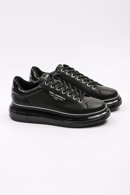 Karl Lagerfeld sneakers din piele KAPRI KUSHION RSG KL52615.00X negru SS25