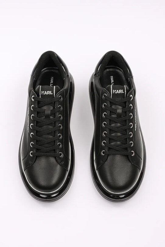 Karl Lagerfeld sneakers din piele KAPRI KUSHION RSG negru KL52615.00X