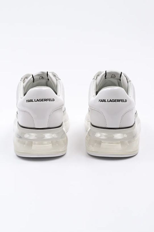 Boty Kožené tenisky Karl Lagerfeld KAPRI KUSHION RSG KL52615.011 bílá