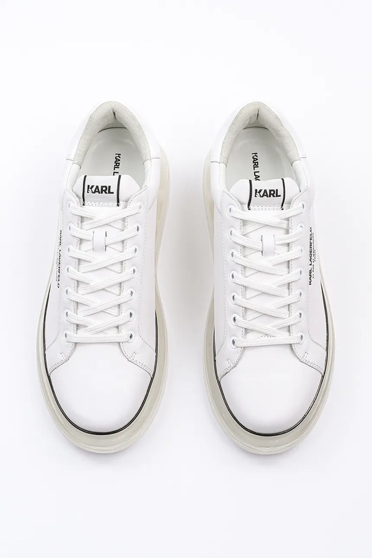 Kožené tenisky Karl Lagerfeld KAPRI KUSHION RSG bílá KL52615.011
