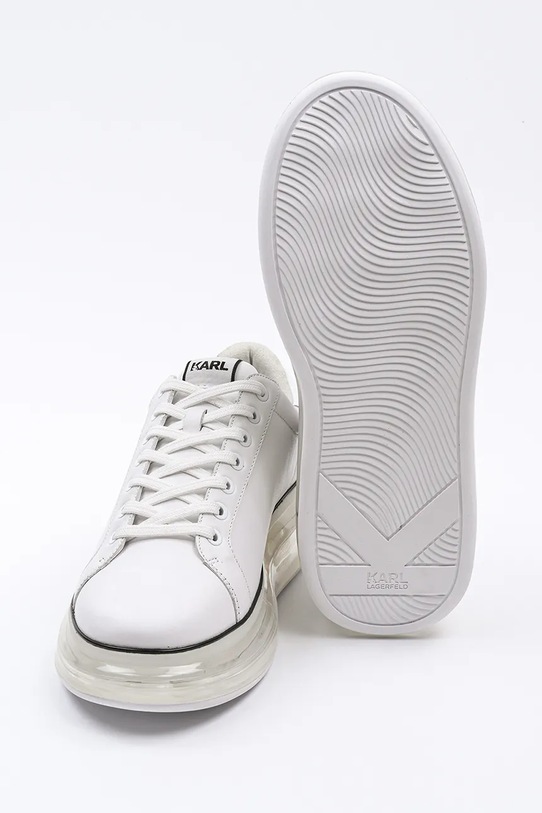 Kožené tenisky Karl Lagerfeld KAPRI KUSHION RSG KL52615.011 bílá