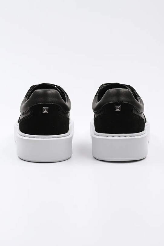 Karl Lagerfeld sneakers din piele MAXI KUP RSG negru KL52235.300