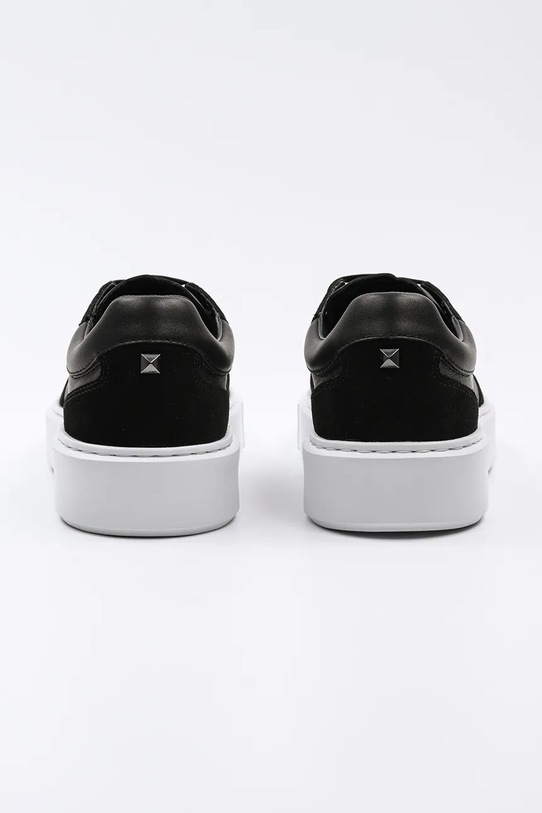 Kožené tenisky Karl Lagerfeld MAXI KUP RSG černá KL52235.300