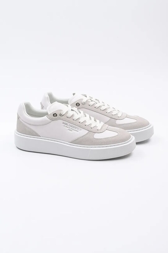 Karl Lagerfeld sneakers din piele MAXI KUP RSG KL52235.311 alb SS25