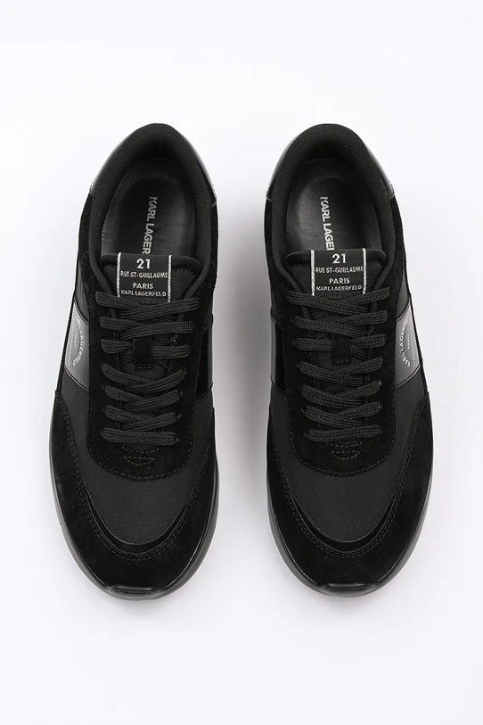 Obuwie Karl Lagerfeld sneakersy SERGER KL53637.20X czarny