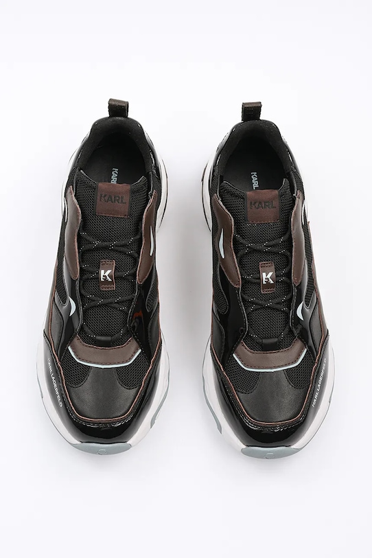 Karl Lagerfeld sneakersy BLAZE KL52424.404 brązowy