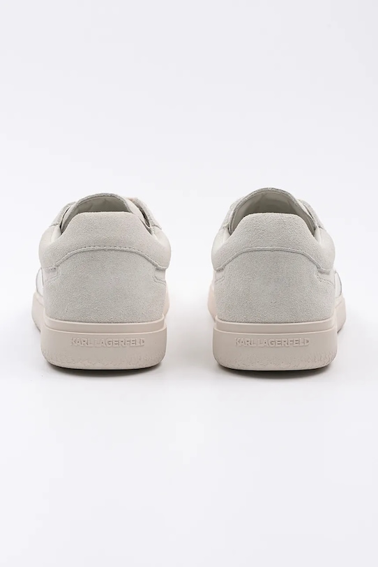 Obuwie Karl Lagerfeld sneakersy skórzane ATLAS KL51837.5T1 beżowy