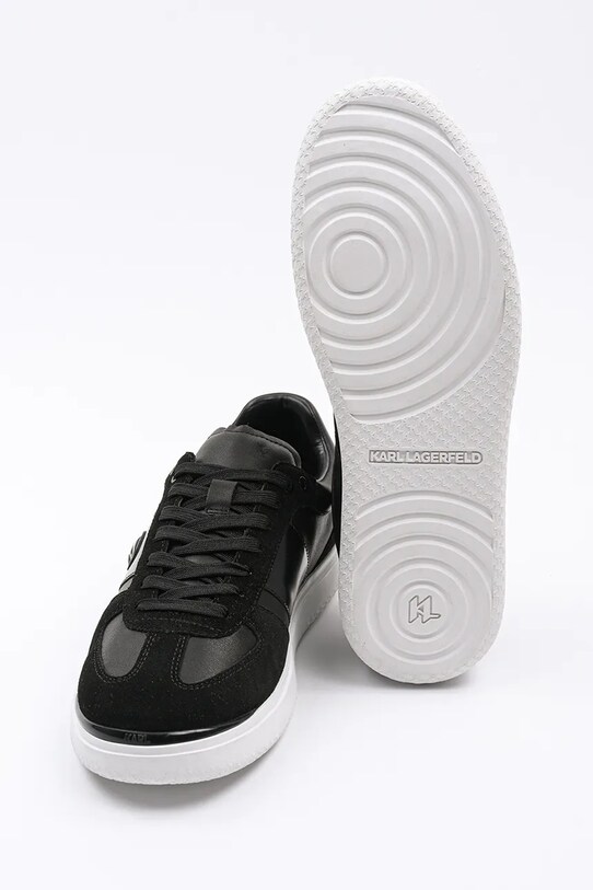 Karl Lagerfeld sneakersy skórzane ATLAS NFT czarny KL51831.300