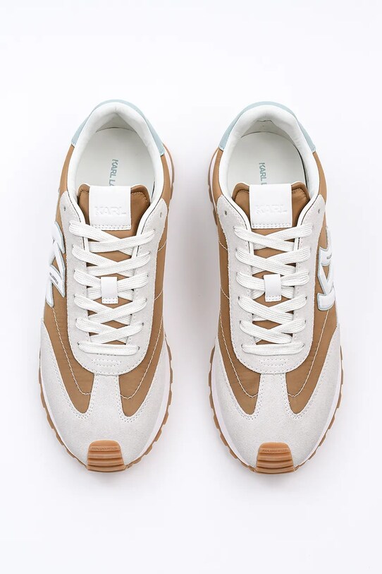 Karl Lagerfeld sneakersy KAIRO KL KL51124.421 brązowy