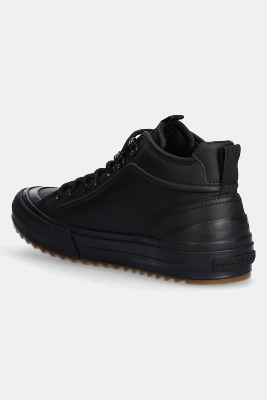 Παπούτσια Αθλητικά Tommy Hilfiger TH HI VULC CLEAT LTH FM0FM05313 μαύρο