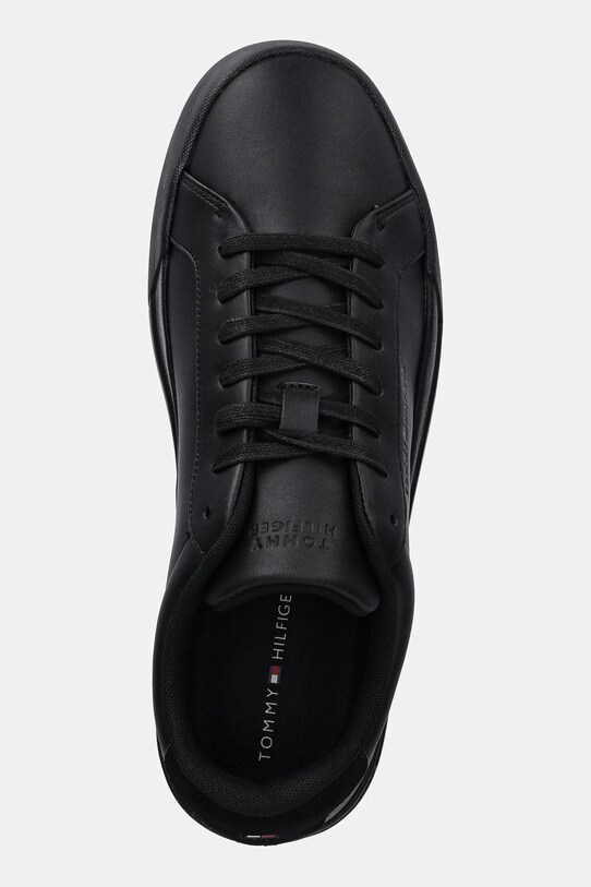 Tommy Hilfiger sneakers TH COURT BETTER LTH negru FM0FM05322