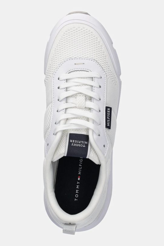 Αθλητικά Tommy Hilfiger LIGHTWEIGHT MODERN KNIT RUNNER λευκό FM0FM05326