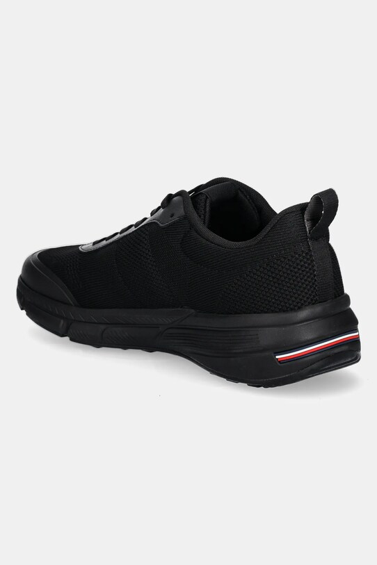 Obuwie Tommy Hilfiger sneakersy LIGHTWEIGHT MODERN KNIT RUNNER FM0FM05326 czarny