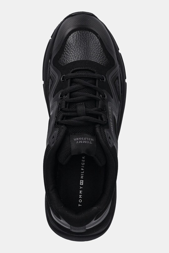 Tommy Hilfiger sneakers M RUNNER TECH KNIT LTH MIX negru FM0FM05344