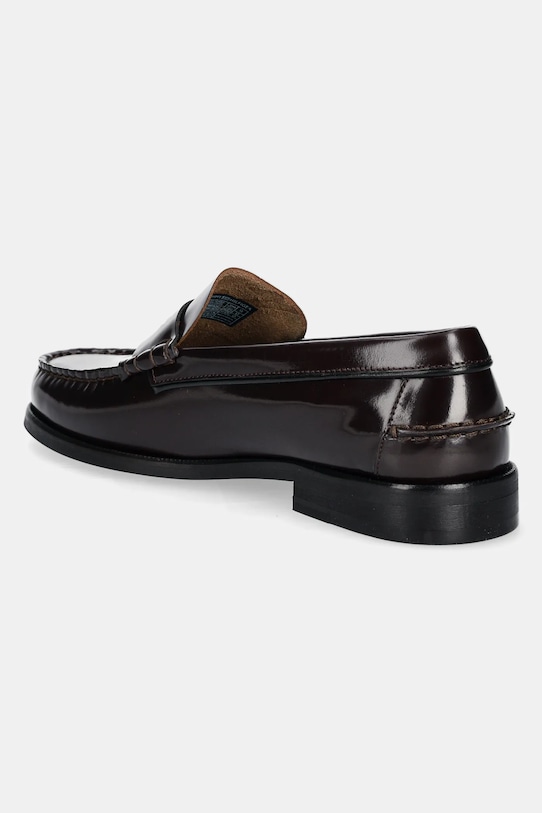 Cipők Tommy Hilfiger bőr mokaszin CLASSIC HILFIGER LEATHER LOAFER FM0FM05362 barna