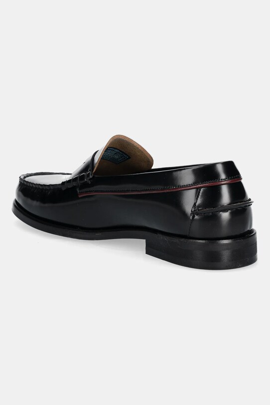 Παπούτσια Δερμάτινα μοκασίνια Tommy Hilfiger CLASSIC HILFIGER LEATHER LOAFER FM0FM05362 μαύρο