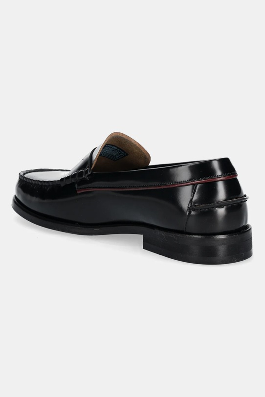 Boty Kožené mokasíny Tommy Hilfiger CLASSIC HILFIGER LEATHER LOAFER FM0FM05362 černá