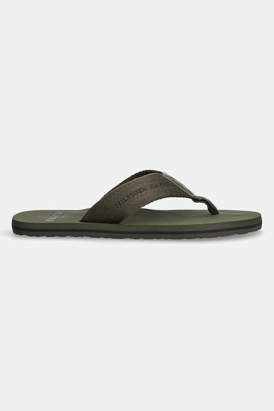 В'єтнамки Tommy Hilfiger HILFIGER 85 BEACH SANDAL FM0FM05339 зелений SS25
