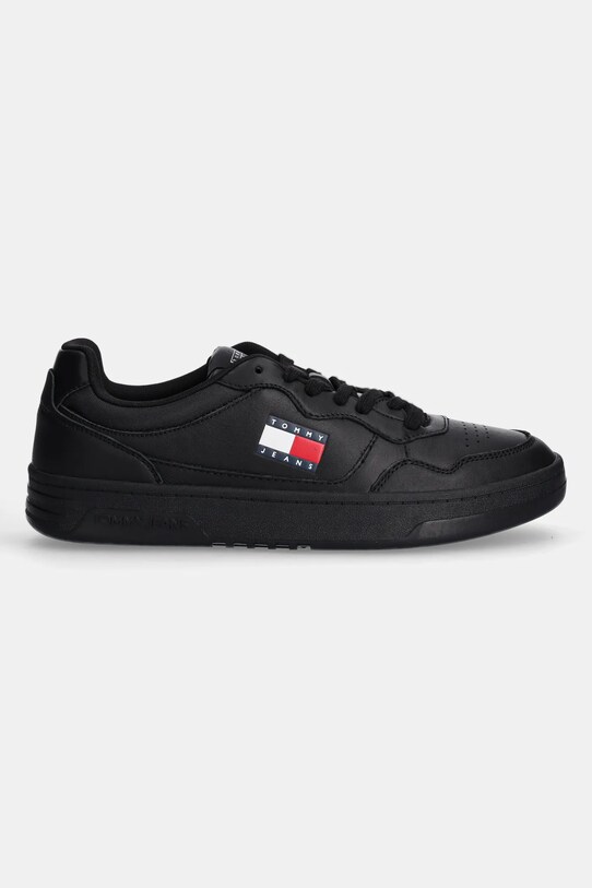 Кожаные кроссовки Tommy Jeans TJM CUPSOLE LEATHER ESS EM0EM01443 чёрный SS25