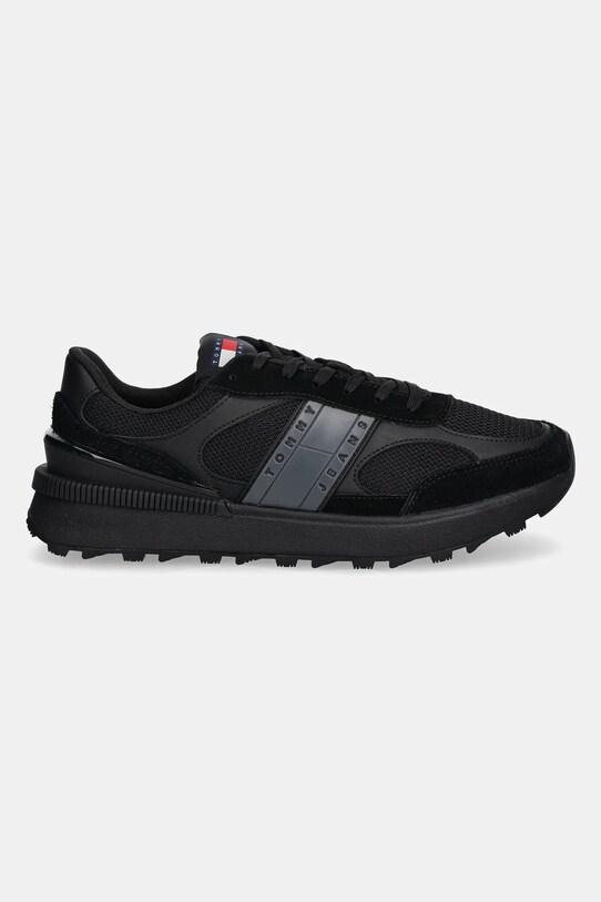 Tommy Jeans sneakers TJM TECHNICAL RUNNER ESS EM0EM01537 negru SS25