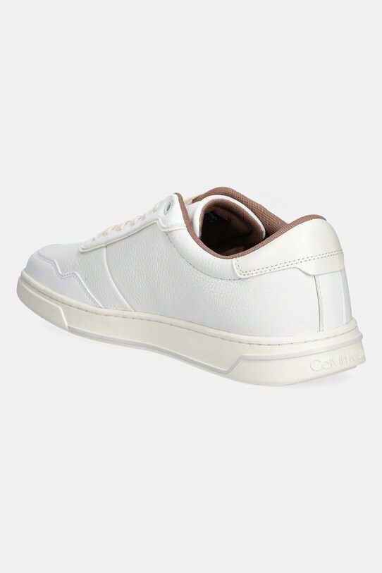 Obuwie Calvin Klein sneakersy LOW TOP LACE UP LOGO HM0HM01653 biały