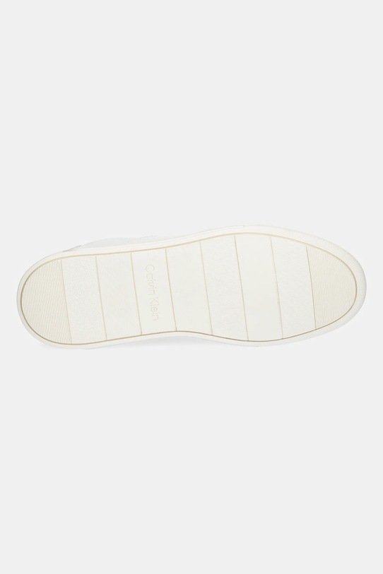 Tenisky Calvin Klein LOW TOP LACE UP LOGO HM0HM01653 biela