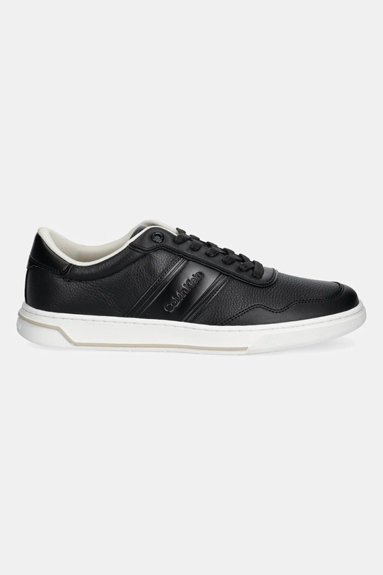 Tenisky Calvin Klein LOW TOP LACE UP LOGO HM0HM01653 čierna SS25