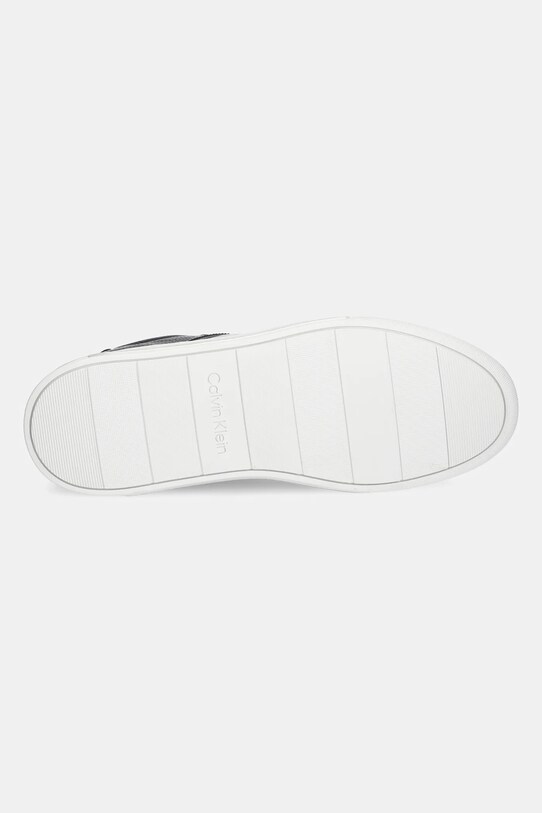 Tenisky Calvin Klein LOW TOP LACE UP LOGO HM0HM01653 čierna