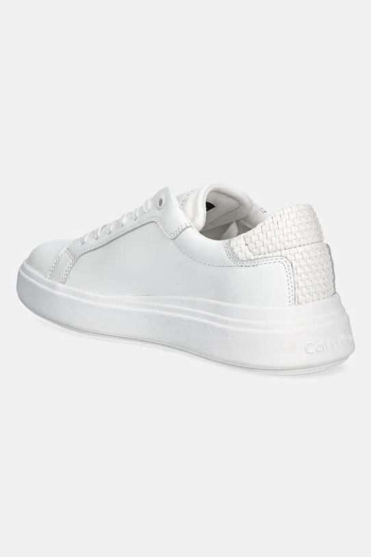 Obuwie Calvin Klein sneakersy LOW TOP LACE UP WOVEN HM0HM01659 biały