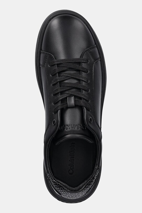 Кросівки Calvin Klein LOW TOP LACE UP WOVEN чорний HM0HM01659
