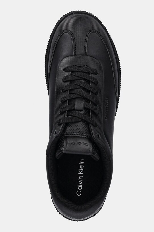 Tenisky Calvin Klein LOW TOP LACE UP LTH čierna HM0HM01790