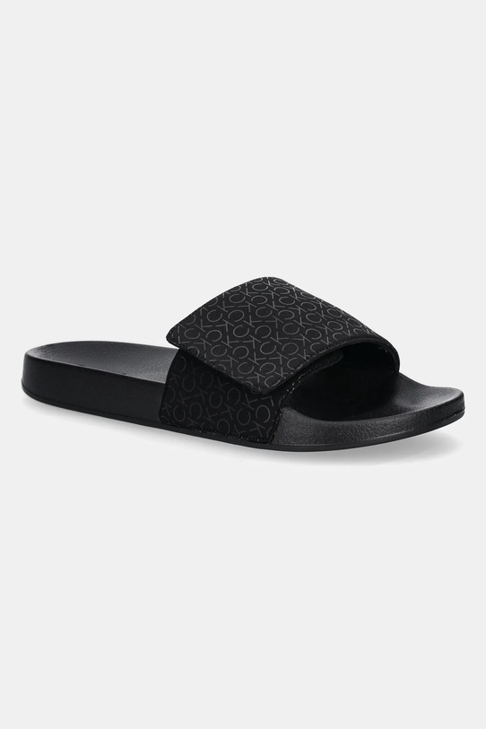 Calvin Klein klapki POOL SLIDE MONO Planet friendly czarny HM0HM01671