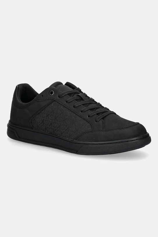 Tenisky Calvin Klein LOW TOP LACE UP MONO NB nízky čierna HM0HM01663
