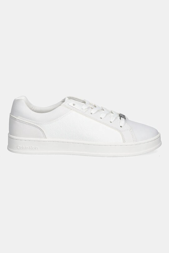 Calvin Klein sneakers LOW TOP LACE UP NB MONO HM0HM01768 alb SS25