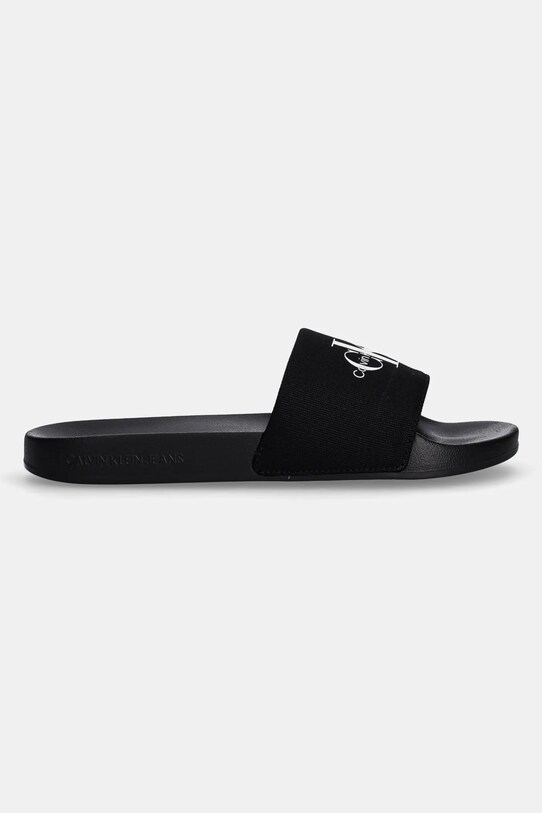 Чехли Calvin Klein Jeans SLIDE MONOGRAM YM0YM01271 черен SS25