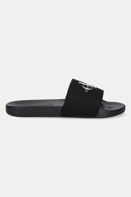 Шльопанці Calvin Klein Jeans SLIDE MONOGRAM YM0YM01271 чорний SS25