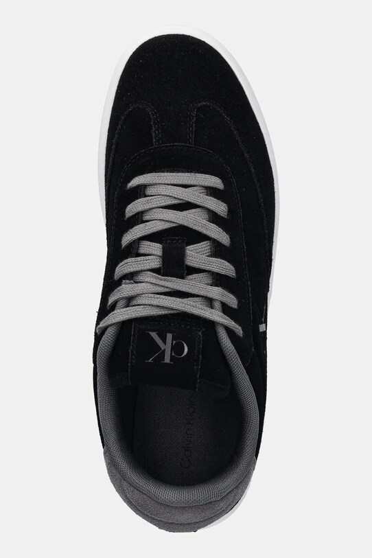 Calvin Klein Jeans sneakers din piele intoarsă CLASSIC CUPSOLE WT MG negru YM0YM01270