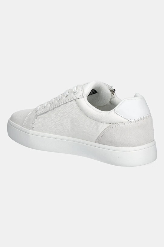 Scarpe Calvin Klein Jeans sneakers in pelle CLASSIC CUPSOLE ZIP LOW IN YM0YM01254 bianco