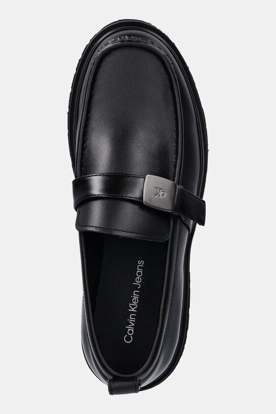 Mokasíny Calvin Klein Jeans EVA APRON LOAFER HDW čierna YM0YM01252