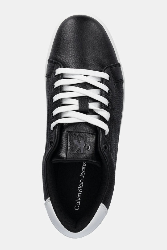 Шкіряні кросівки Calvin Klein Jeans CLASSIC CUPSOLE LOW OHB чорний YM0YM01164