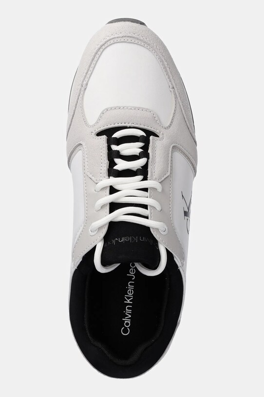 Calvin Klein Jeans sneakersy RETRO SOCK RUNNER MG WMM biały YM0YM01152