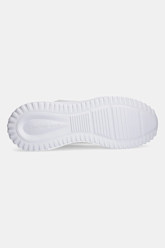 Calvin Klein Jeans sneakersy skórzane EVA RUNNER LOW MG WMM YM0YM01145 szary