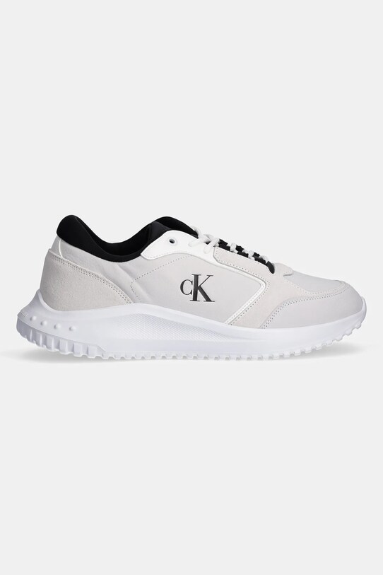 Δερμάτινα αθλητικά παπούτσια Calvin Klein Jeans EVA RUNNER LOW MG WMM YM0YM01145 γκρί SS25