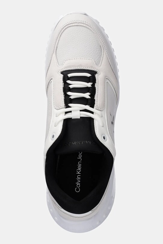 Δερμάτινα αθλητικά παπούτσια Calvin Klein Jeans EVA RUNNER LOW MG WMM γκρί YM0YM01145