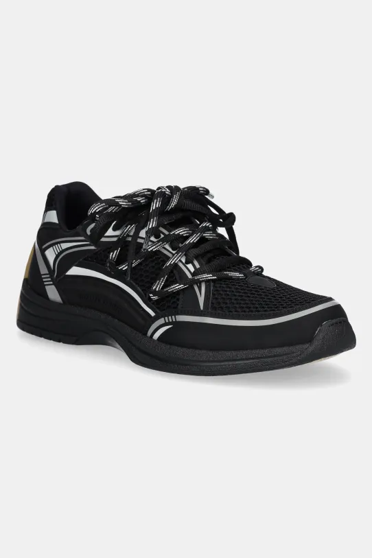 Giuseppe Zanotti sneakers GZ finta pelle fiore nero RM50008.005