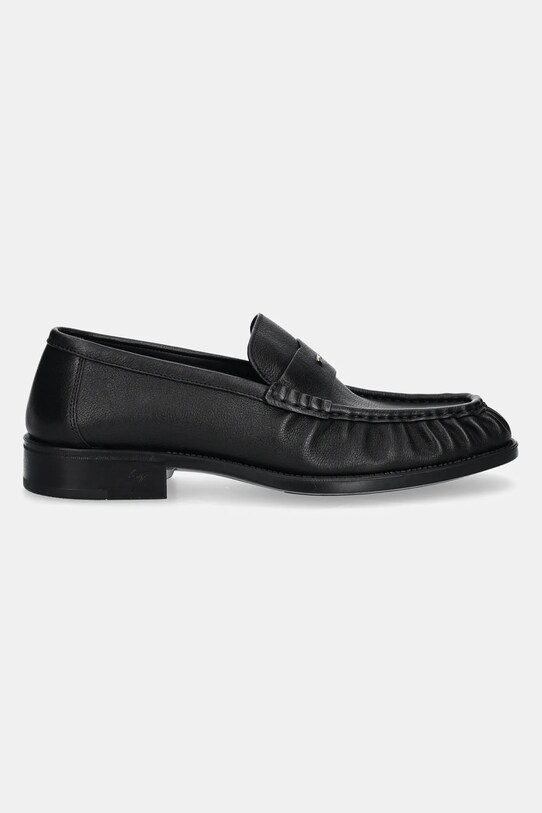 Giuseppe Zanotti mocasini de piele Sorrento IU40001.011 negru SS25