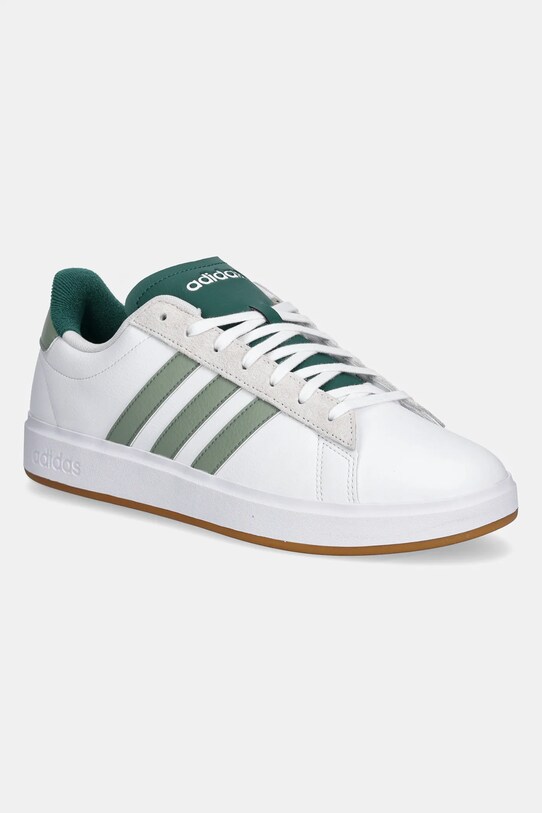 Tenisky adidas Grand Court 2.0 usňová koža biela JH8690