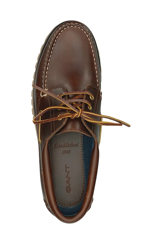 Kožené mokasíny Gant Tratton 30631913.G45 hnedá