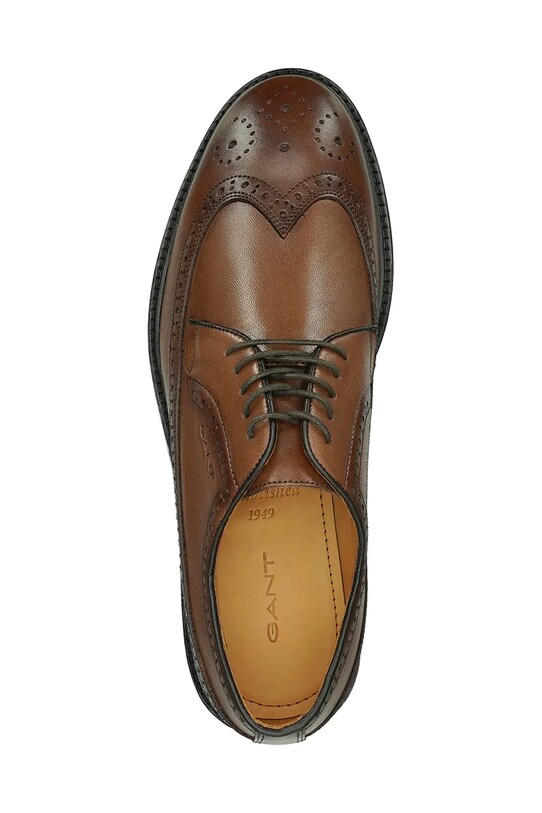 Kožené polobotky Gant Bidford 30631925.G45 hnědá